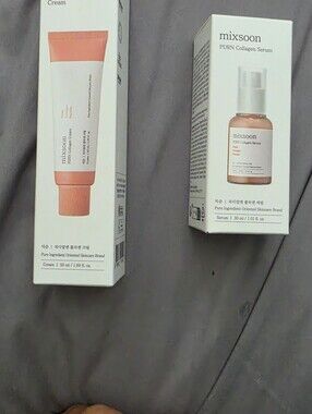 Mixsoon pdrn collagen serum and cream
